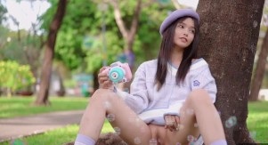 JasmineJ泡泡公主野外露出的。 海报