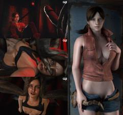 【生化危机】克莱尔浴室激情自慰 ResidentEvilClaire 性感cosplay极致诱惑 海报