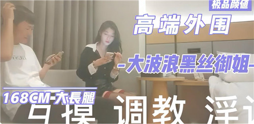 高端外围大波浪黑丝御姐 海报