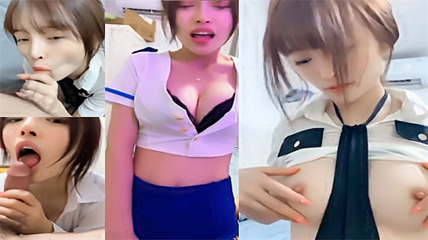 91女神涵菱：00后豪乳美女自拍制服诱惑，各种姿势浪叫舔操，极品享受！ 海报