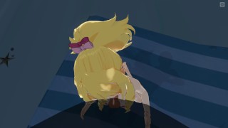 【3D成人动漫】山田精灵POV视角：深喉口交诱惑 海报